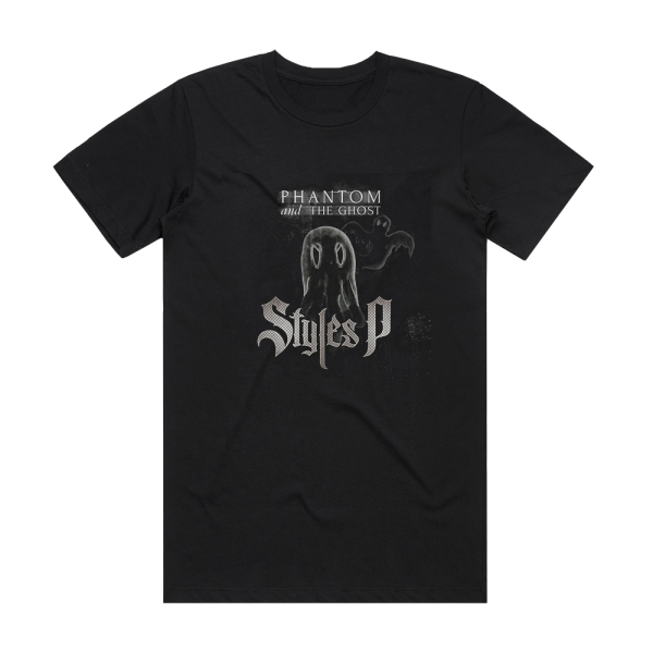 Styles P Phantom And The Ghost Album Cover T-Shirt Black