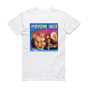 Phantom Blue Phantom Blue Album Cover T-Shirt White
