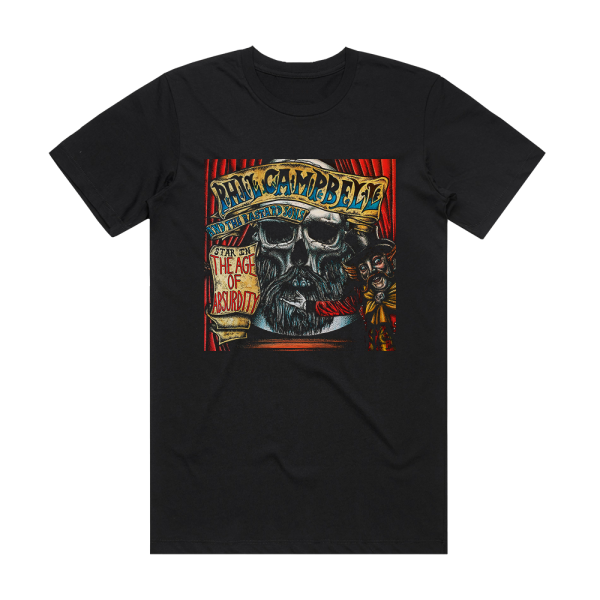 Phil Campbell and the Bastard Sons Phil Campbell And The Bastard Sons Album Cover T-Shirt Black