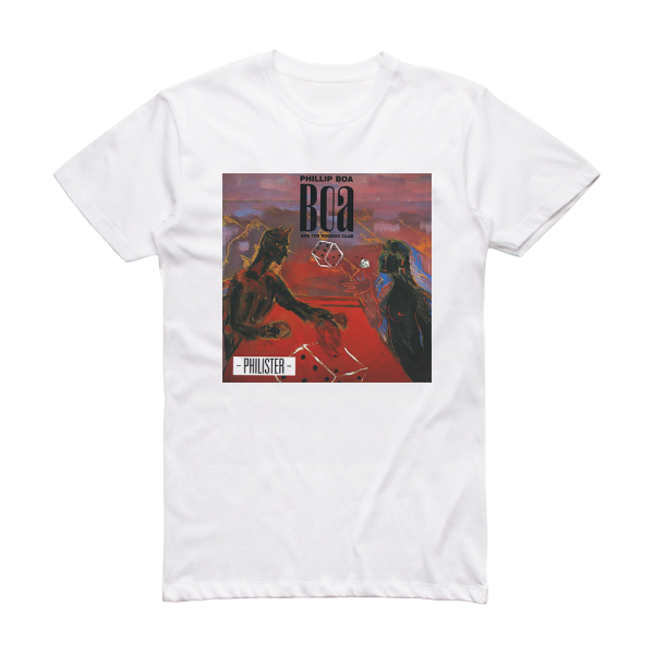 Phillip Boa and The Voodooclub Philister Album Cover T-Shirt White