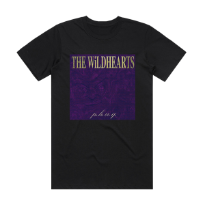 The Wildhearts Phuq Album Cover T-Shirt Black