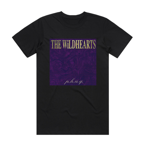 The Wildhearts Phuq Album Cover T-Shirt Black