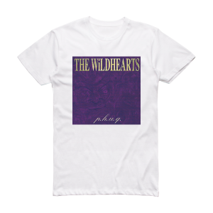 The Wildhearts Phuq Album Cover T-Shirt White