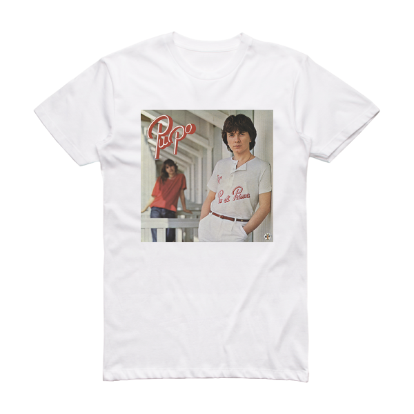 Pupo Pi Di Prima Album Cover T-Shirt White