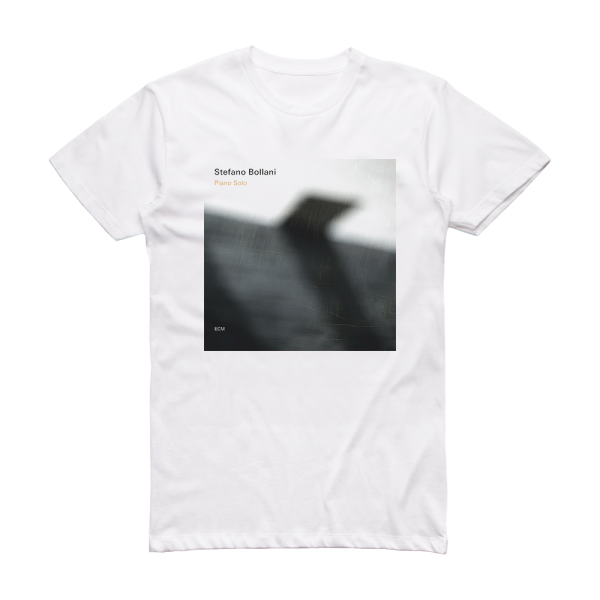 Stefano Bollani Piano Solo Album Cover T-Shirt White