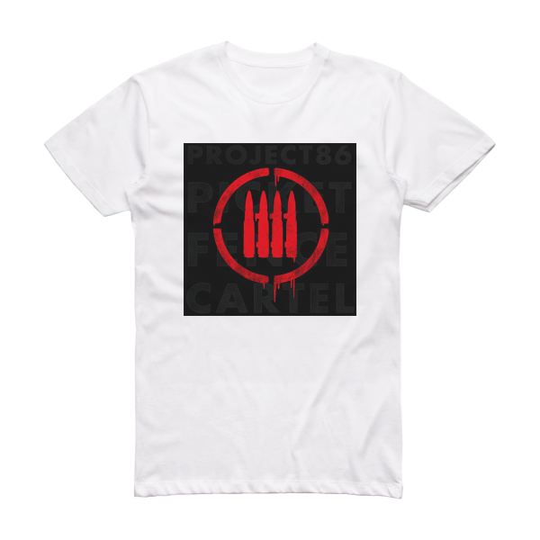 Project 86 Picket Fence Cartel 2 Album Cover T-Shirt White