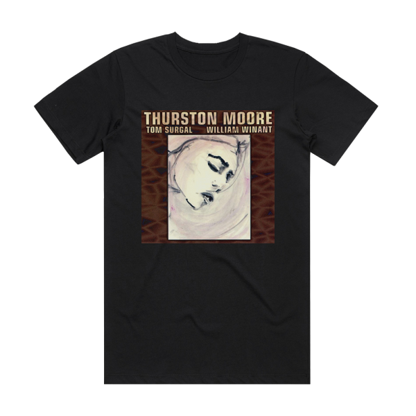 Thurston Moore Piece For Jetsun Dolma Album Cover T-Shirt Black