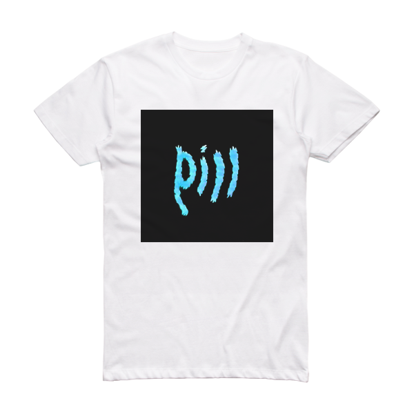Pill Pill Ep Album Cover T-Shirt White