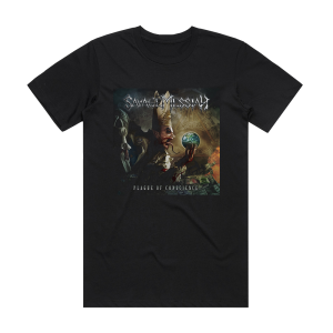 Savage Messiah Plague Of Conscience Album Cover T-Shirt Black