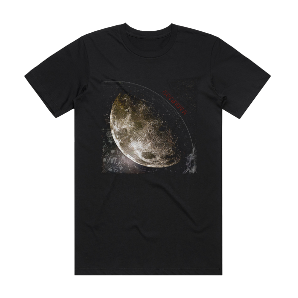 Senmuth Planetary Dust Album Cover T-Shirt Black