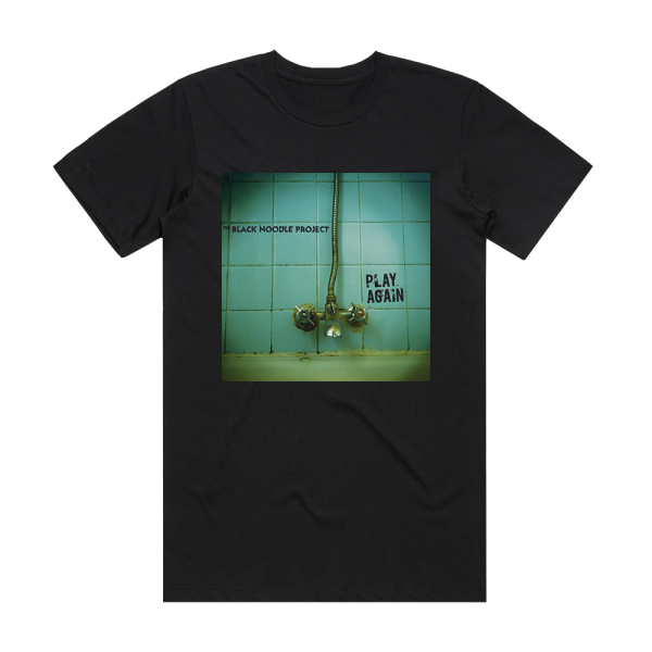 The Black Noodle Project Play Again Album Cover T-Shirt Black