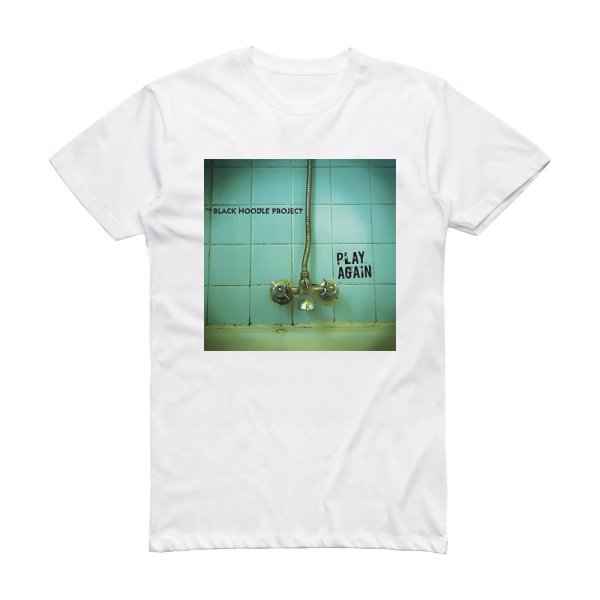The Black Noodle Project Play Again Album Cover T-Shirt White