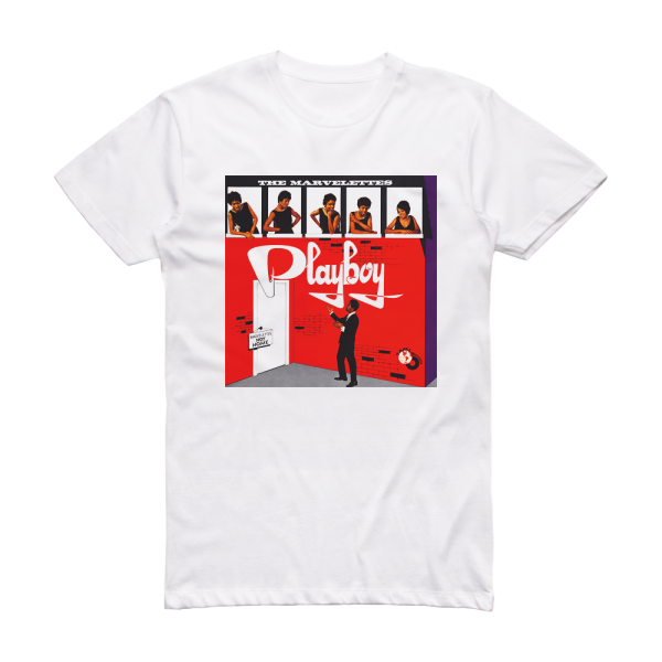 The Marvelettes Playboy Album Cover T-Shirt White