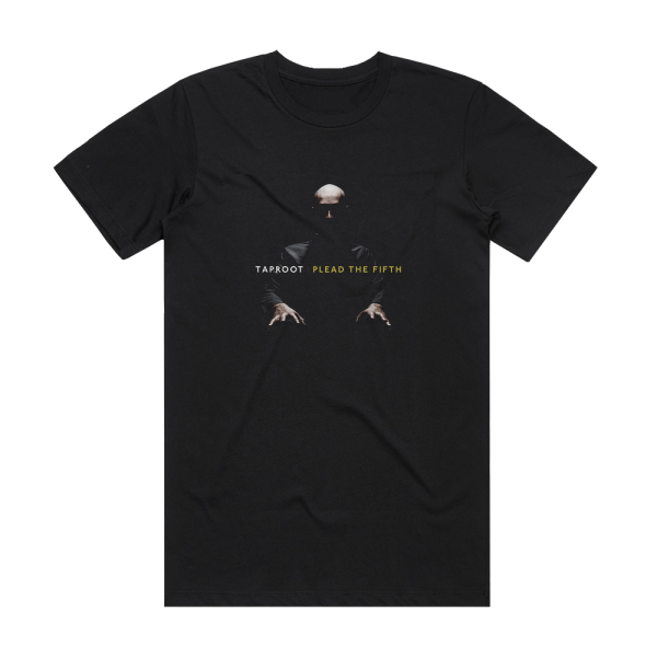 Taproot Plead The Fifth Album Cover T-Shirt Black
