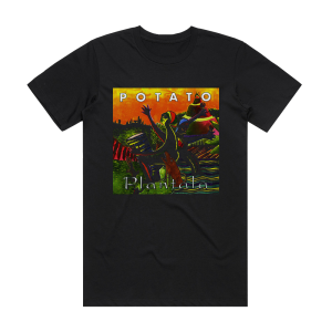 Potato Plntala Album Cover T-Shirt Black
