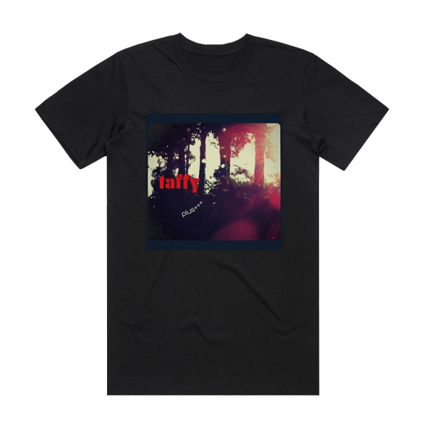 Taffy Plus Album Cover T-Shirt Black