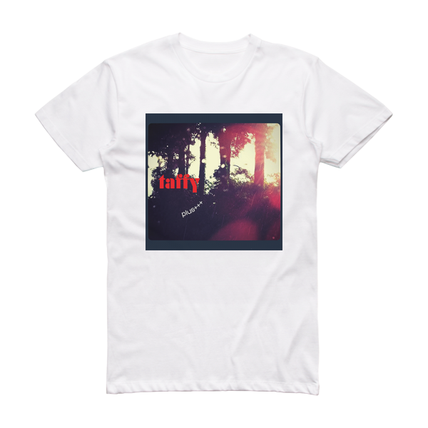 Taffy Plus Album Cover T-Shirt White