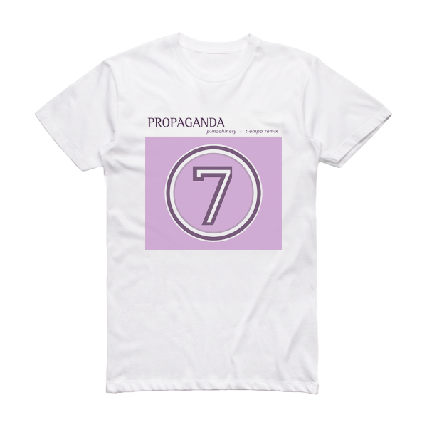 Propaganda Pmachinery Album Cover T-Shirt White