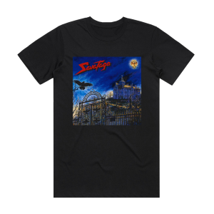 Savatage Poets And Madmen Album Cover T-Shirt Black