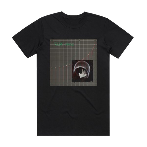 Wang Chung Points On The Curve Album Cover T-Shirt Black