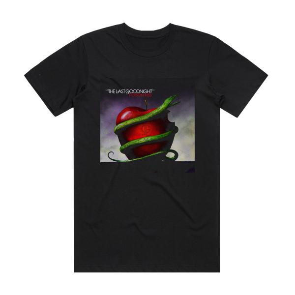 The Last Goodnight Poison Kiss Album Cover T-Shirt Black
