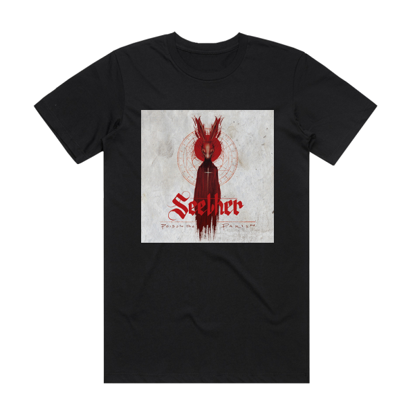 Seether Poison The Parish Album Cover T-Shirt Black