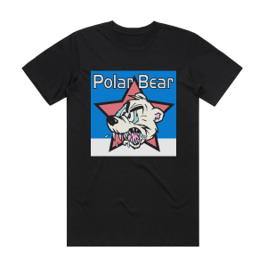 Polar Bear Polar Bear 2 Album Cover T-Shirt Black