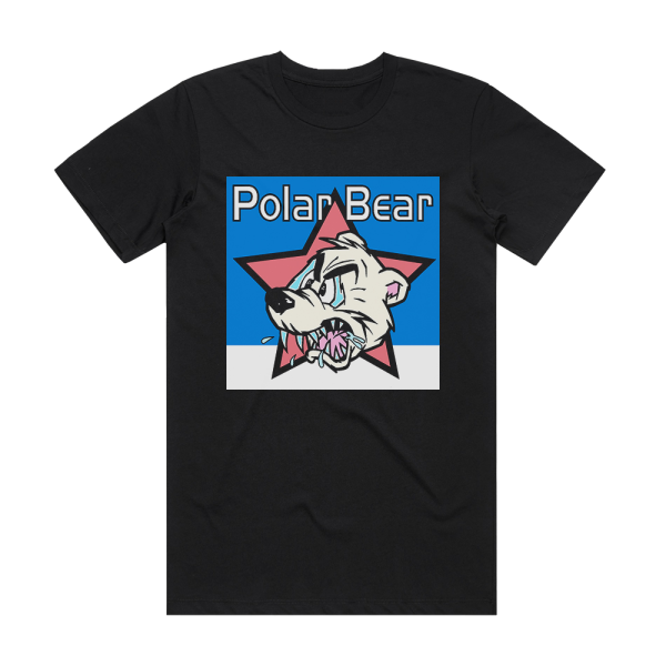 Polar Bear Polar Bear 2 Album Cover T-Shirt Black