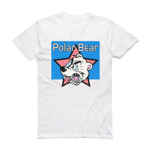 Polar Bear Polar Bear 2 Album Cover T-Shirt White