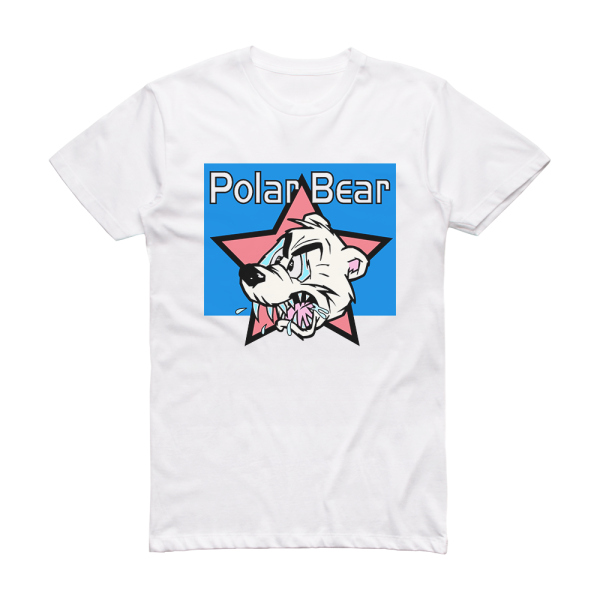 Polar Bear Polar Bear 2 Album Cover T-Shirt White