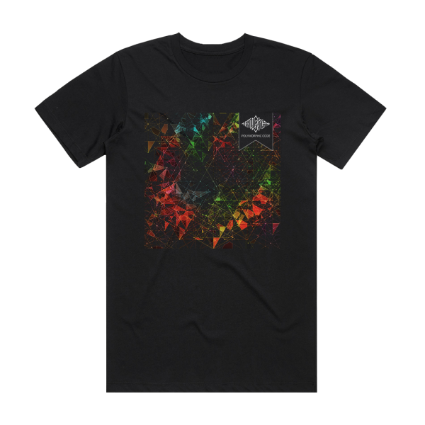 The Algorithm Polymorphic Code Album Cover T-Shirt Black