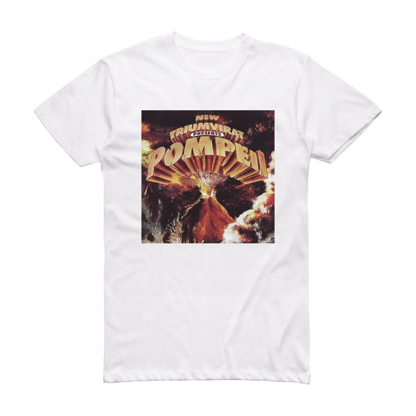 Triumvirat Pompeii Album Cover T-Shirt White