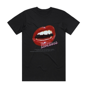 Superbus Popngum Album Cover T-Shirt Black