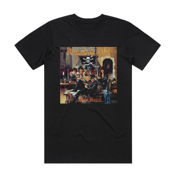 Running Wild Port Royal Album Cover T-Shirt Black