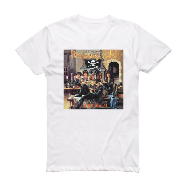 Running Wild Port Royal Album Cover T-Shirt White