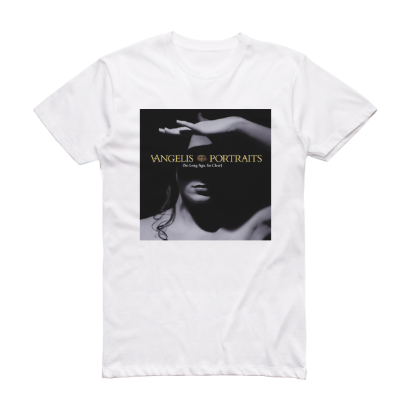 Vangelis Portraits So Long Ago So Clear Album Cover T-Shirt White