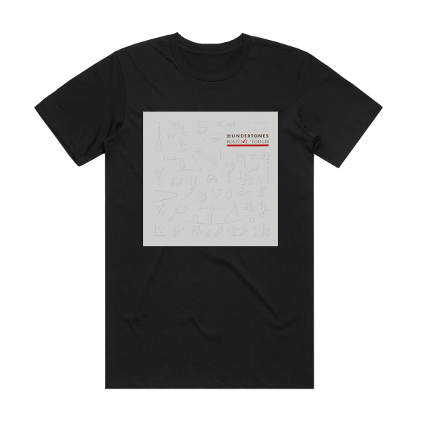 The Undertones Positive Touch Album Cover T-Shirt Black