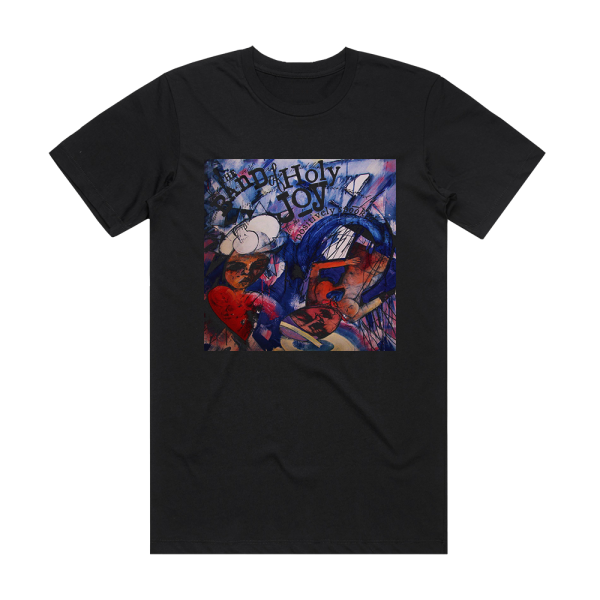 The Band of Holy Joy Positively Spooked Album Cover T-Shirt Black