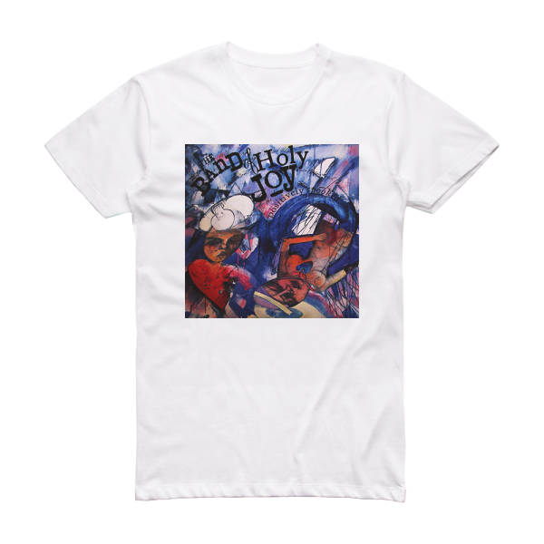The Band of Holy Joy Positively Spooked Album Cover T-Shirt White