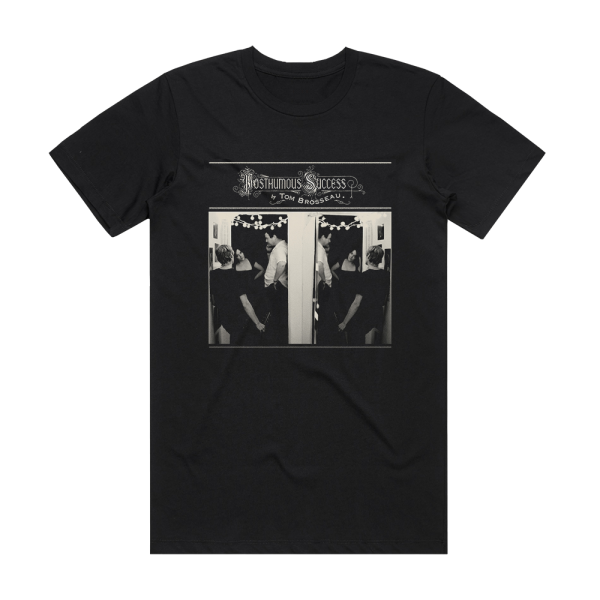 Tom Brosseau Posthumous Success Album Cover T-Shirt Black