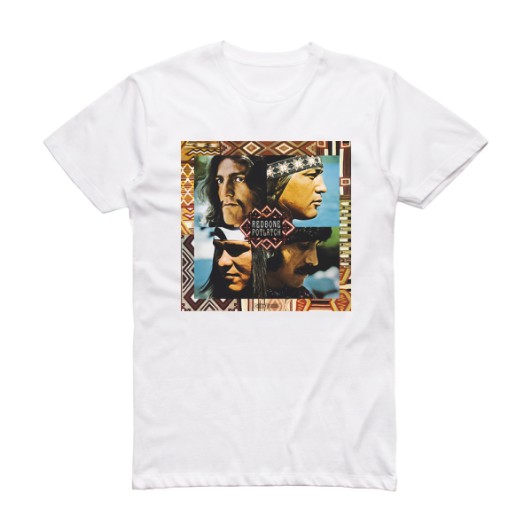 Redbone Potlatch Album Cover T-Shirt White