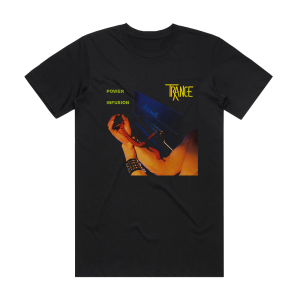Trance Power Infusion Album Cover T-Shirt Black