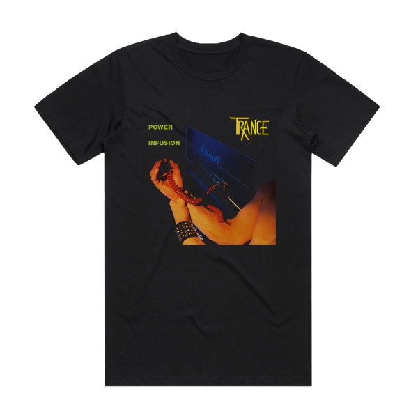 Trance Power Infusion Album Cover T-Shirt Black