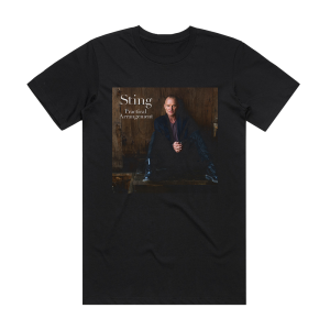 Sting Practical Arrangement Album Cover T-Shirt Black