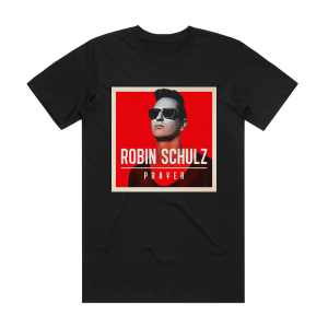 Robin Schulz Prayer Album Cover T-Shirt Black