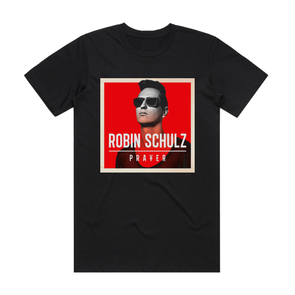 Robin Schulz Prayer Album Cover T-Shirt Black