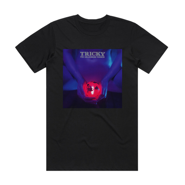 Tricky Pre Millennium Tension Album Cover T-Shirt Black