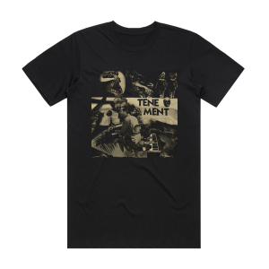 Tenement Predatory Headlights Album Cover T-Shirt Black
