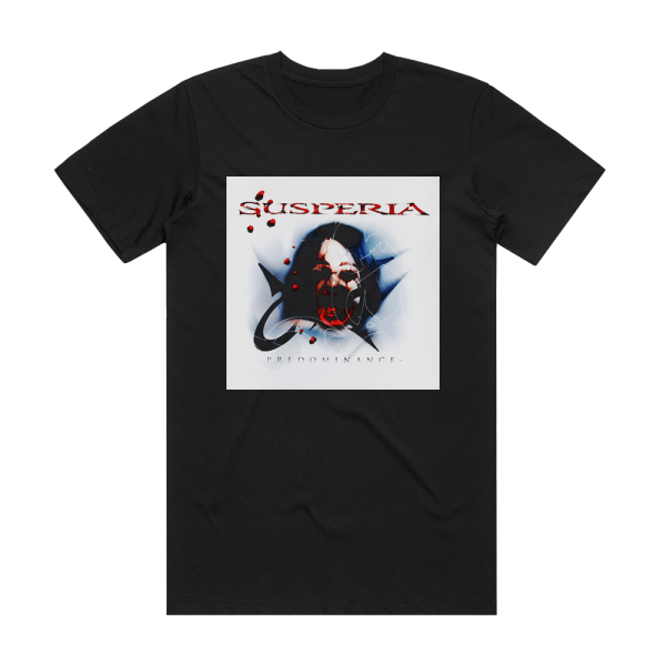Susperia Predominance Album Cover T-Shirt Black