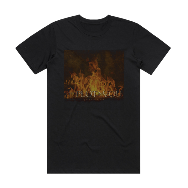 The Plot In You Premeditated Album Cover T-Shirt Black